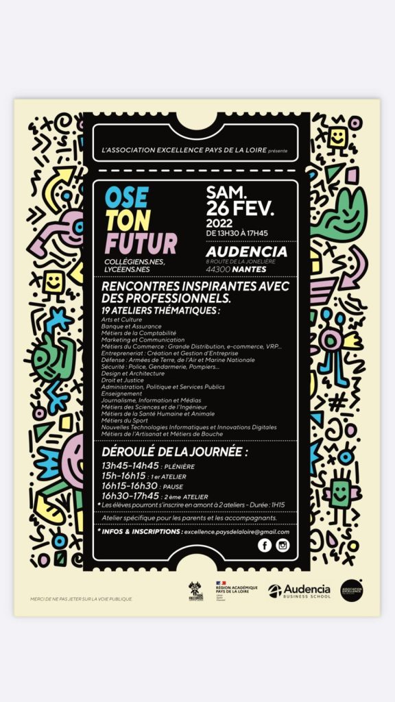 Photo de l'évènement OSE TON FUTUR 2022 à Audencia