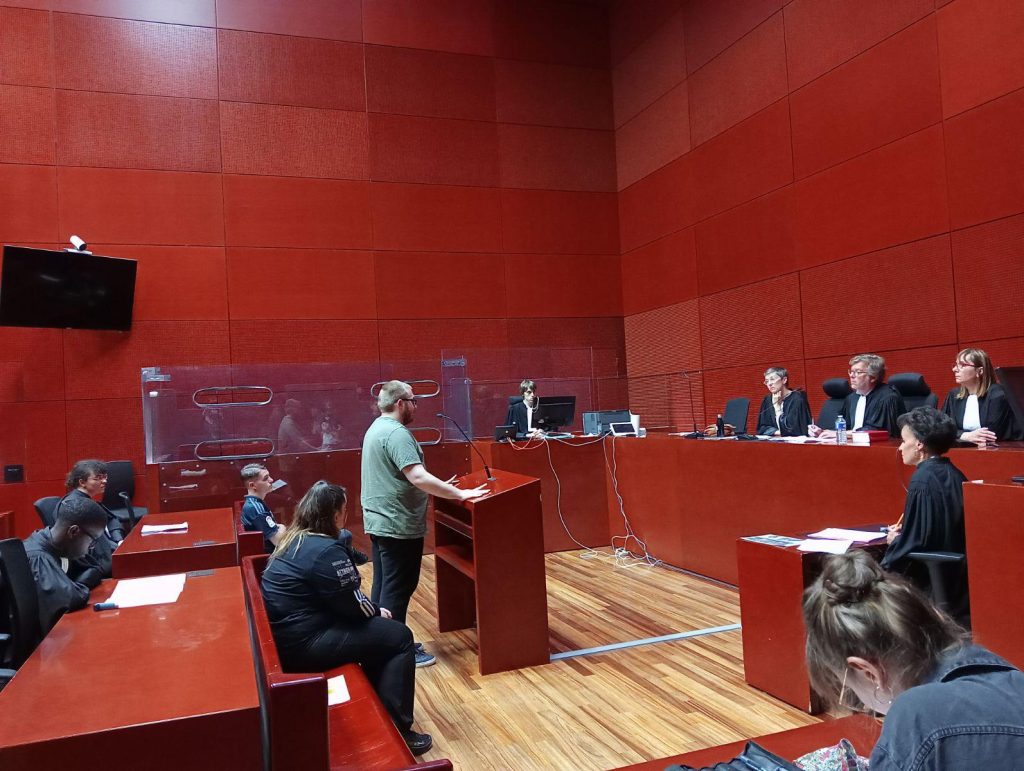 Photo de l'événement "Procès Fictif" organisé par Ose Ton Futur le 26 mai 2023 avec les élèves du Lycée Michelet